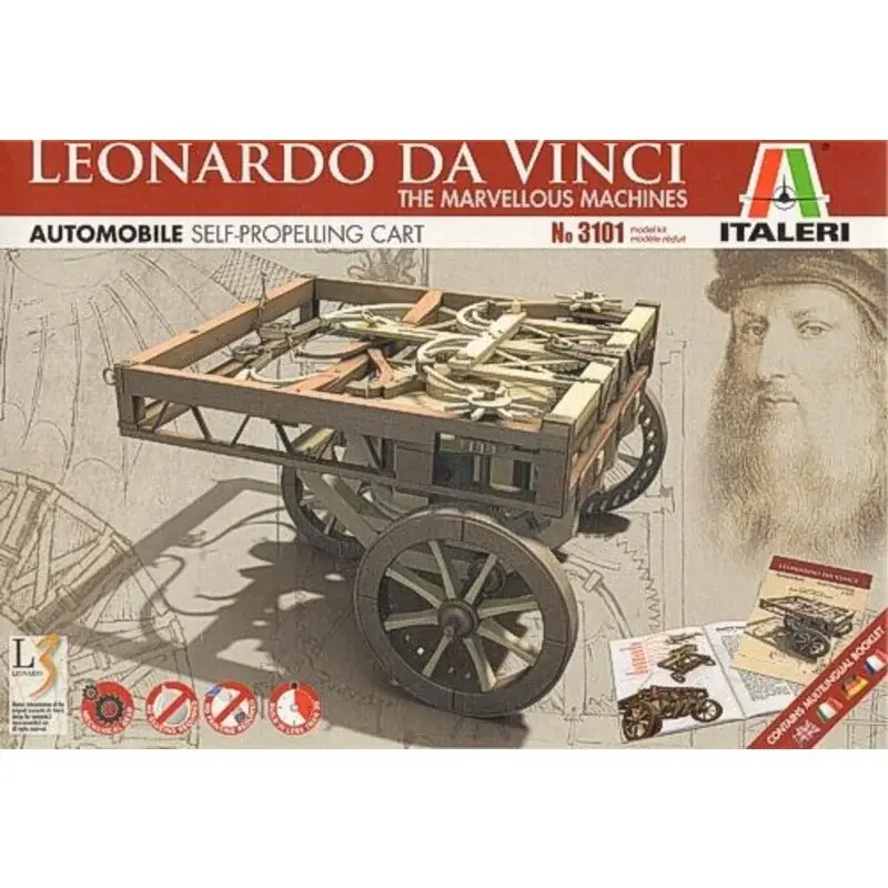 Veilige Betaling Leonardo Da Vinci Self-Propelling Cart The Marvellous Machines