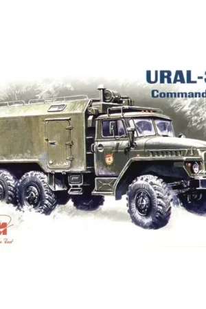 Snelle Levering Ural 375A Command Vehicle Schaalmodel