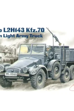 Weekendaanbieding Kupp L2H143 Kfz.70 German Light Truck Schaalmodel