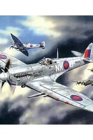 Betrouwbaar Supermarine Spitfire Mk.VII RAF Schaalmodel