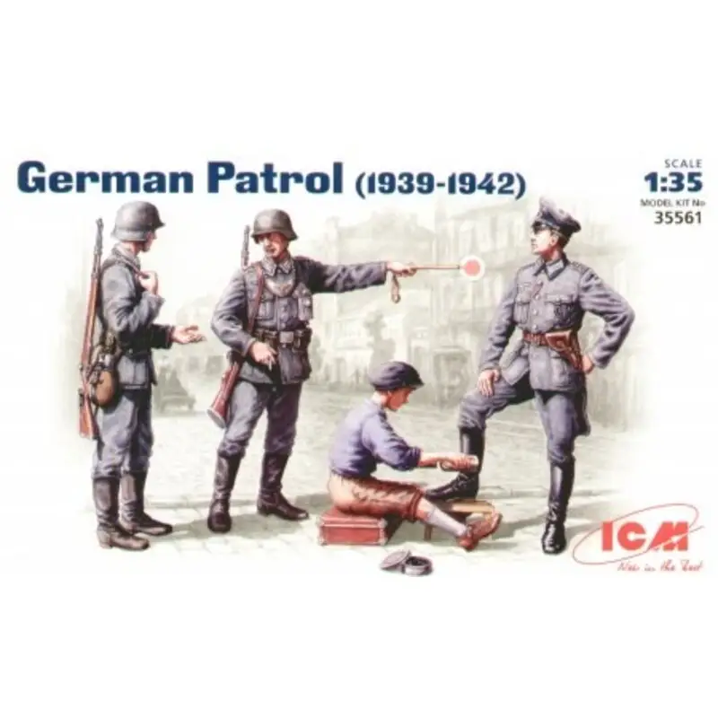 Meest Verkocht German Patrol (1939-42) set of 4 figures Figuren