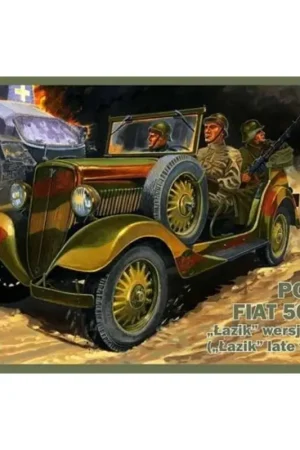Polski Fiat 508/III late version Jeep Schaalmodel Alleen Vandaag