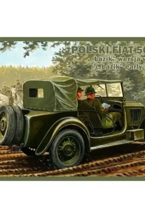 Bestel Nu Polski Fiat 508/III early version Jeep Schaalmodel