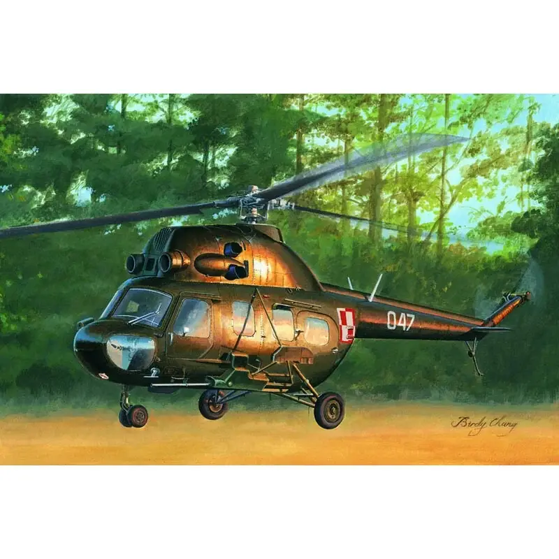 Mil Mi-2US Gunship Schaalmodel Gratis Retour