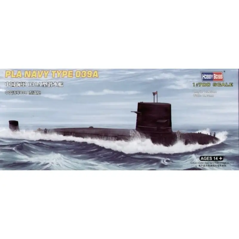 PLA Type 039G Submarine (submarines) Schaalmodel Hoge Kwaliteit