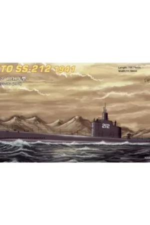 Lage Prijs USS SS-212 Gato 1941 Submarine (submarines) Schaalmodel