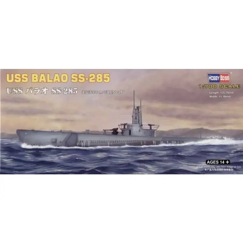 Bestel Nu USS Navy SS-285 Submarine (submarines) Schaalmodel
