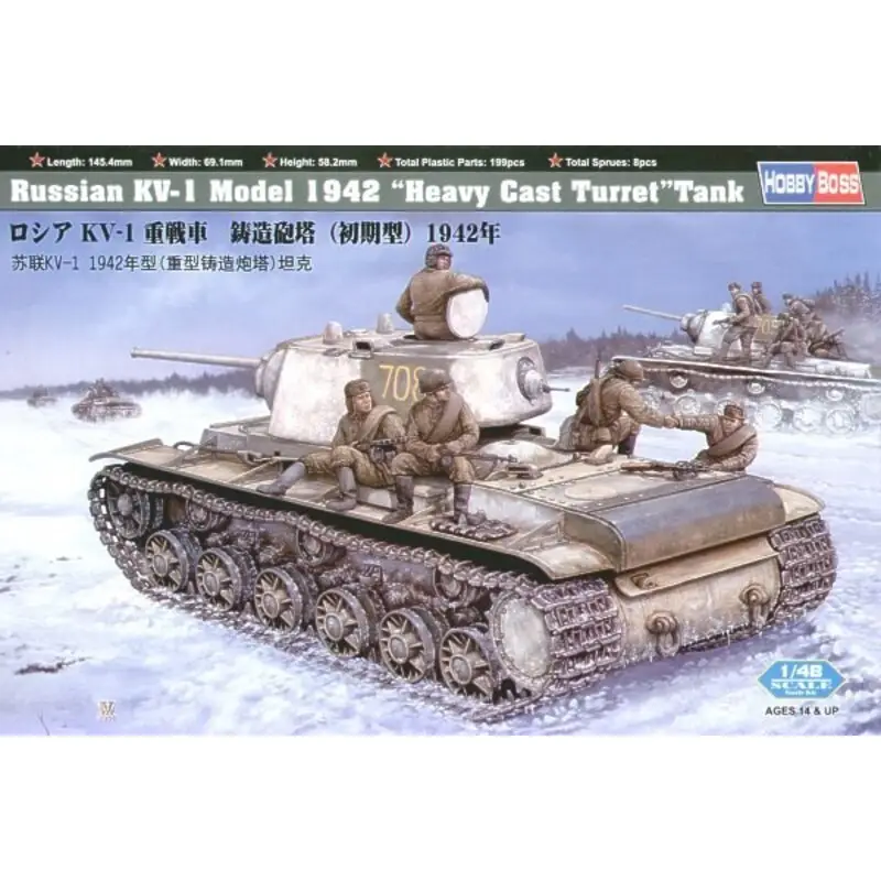Russian KV-1 Heavy Cast Turret Schaalmodel Laatste Kans