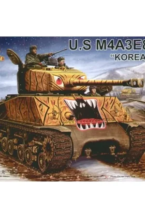 Flitsaanbieding US M4A3E8 Tank Schaalmodel