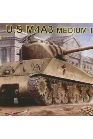 US M4A3 Tank Schaalmodel Favoriet