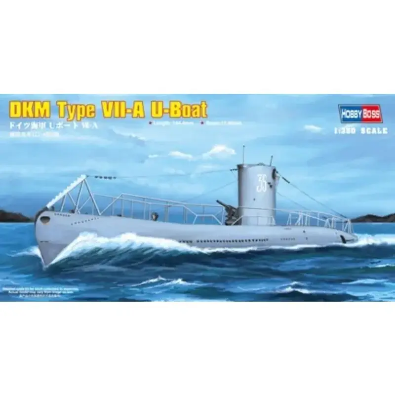 DKM Navy Type VII-A U-Boat Schaalmodel Populair
