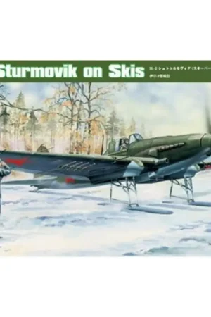 Ilyushin Il-2 with skis Schaalmodel Snelle Levering