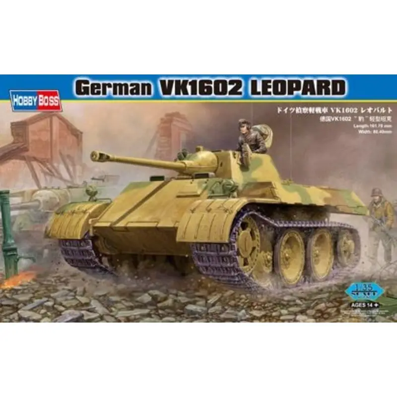 German VK1602 Leopard Schaalmodel Favoriet