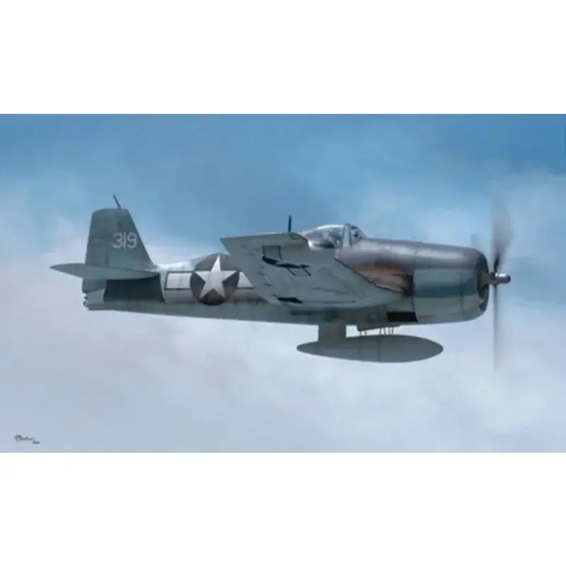 Grumman F6F-3N Hellcat Schaalmodel Uitverkoop