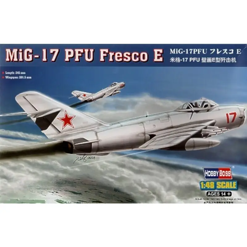 Dagaanbieding Mikoyan MiG-17PM Fresco E Schaalmodel