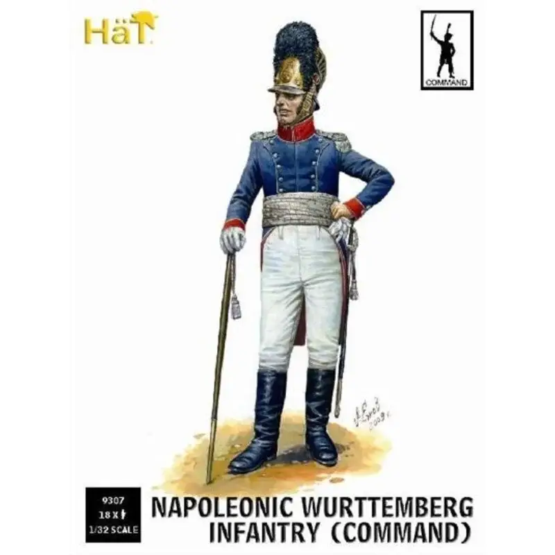 Aanbieding Wurttemberg Command. 18 figures per box Figuren