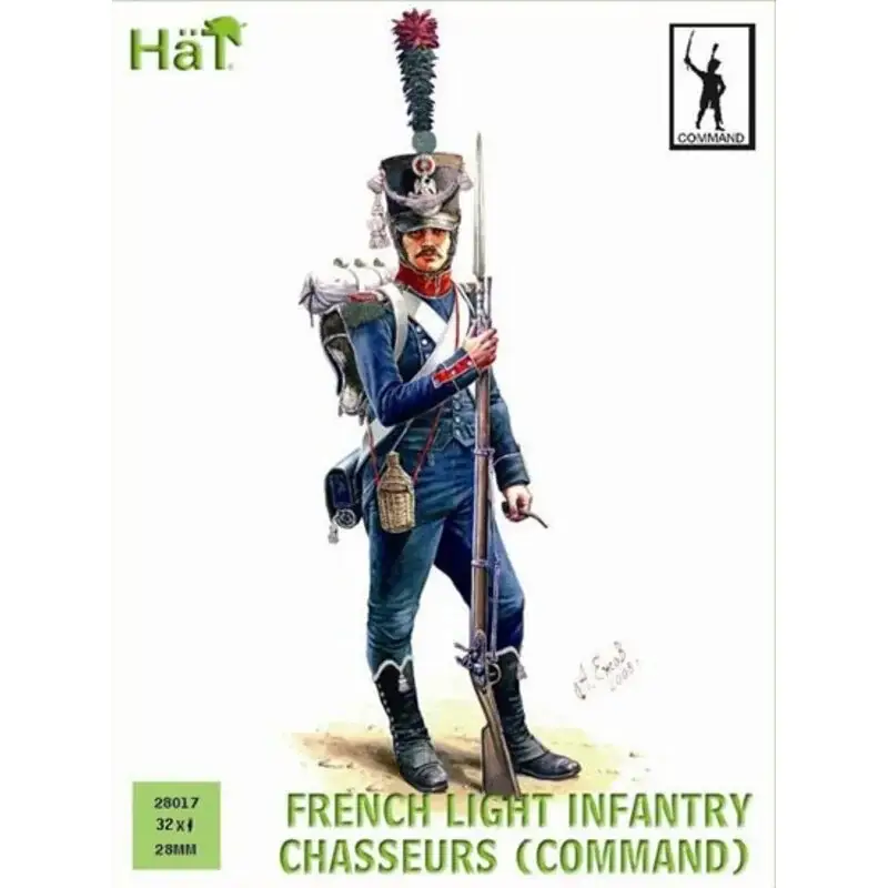 French Chasseurs Command. 32 figures per box Figuren Finale Uitverkoop