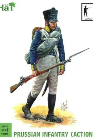 Prussian Infantry Action (Napoleonic Period) Figuren Exclusieve Aanbieding