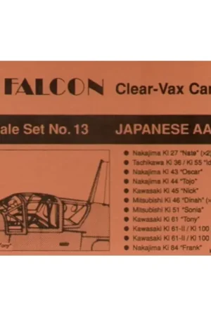 Japanese Army Air Force WWII. Nakajima Ki-27 (toebehoren voor modelbouwsets van Hasegawa) Tachikawa Ki-36/Ki-55 (toebehoren voor Tijdelijk Beschikbaar