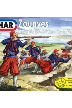 Zouaves Crimean & Franco Prussian Wars Figuren Exclusieve Aanbieding