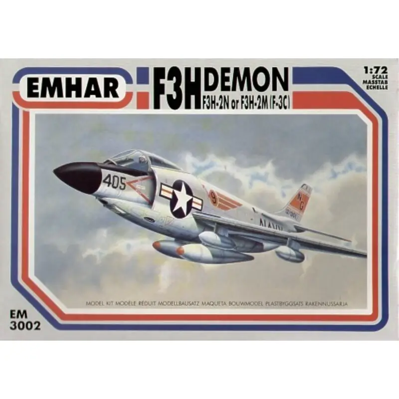 McDonnell F3H-2M/N (F-3C) Demon Schaalmodel Seizoensaanbieding