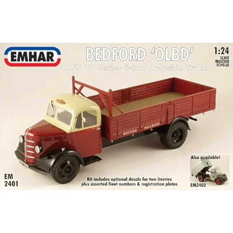 BedFord ′O′ Series Long Wheel Base Dropside Truck/Flatbed Bouwmodell Bestel Nu