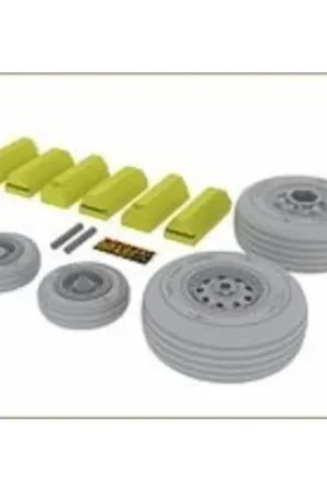 F-4J/S Phantom wheels (toebehoren voor modelbouwsets van Tamiya) Wiel Rechtstreeks Van De Fabrikant