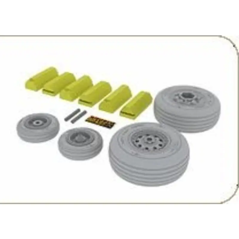 F-4J/S Phantom wheels (toebehoren voor modelbouwsets van Tamiya) Wiel Rechtstreeks Van De Fabrikant