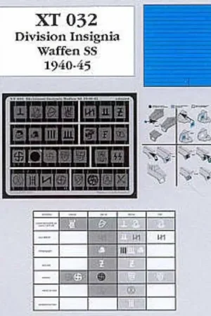 Wehrmacht Divisional Markings SS 1940-45 (this is etched) Shop Nu