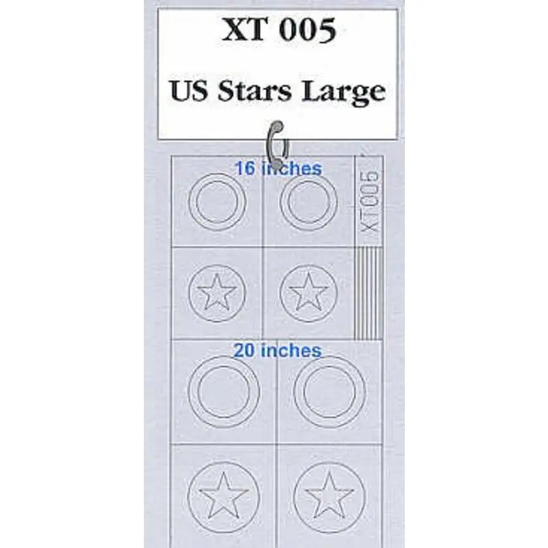 US stars large. National Insignia paint masks. Goedkoop