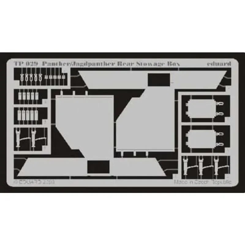 Flitsaanbieding Panther/Jagdpanther rear stowage box Accessoire