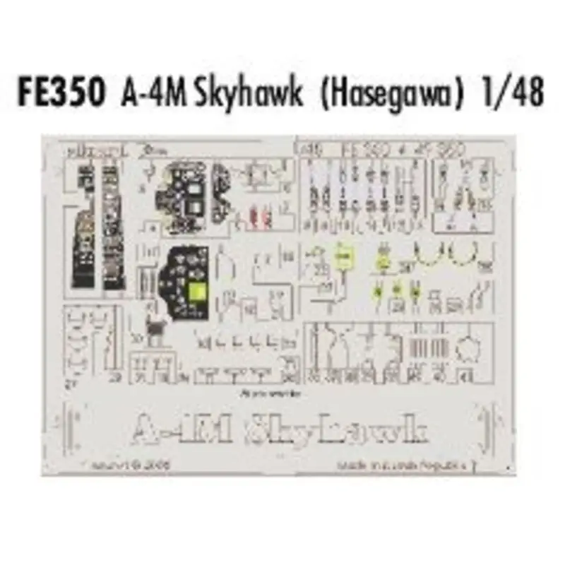 Aanbieding Douglas A-4M Skyhawk PRE-PAINTED IN COLOUR! (toebehoren voor modelbouwsets van Hasegawa) This Zoom set is a simplified version o