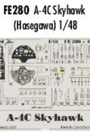 Douglas A-4C Skyhawk PRE-PAINTED IN COLOUR! (toebehoren voor modelbouwsets van Hasegawa) This Zoom set is a simplified version o Shop Nu