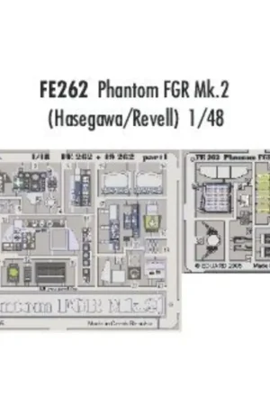 Direct Verzonden Phantom FGR.2 RAF PRE-PAINTED IN COLOUR! (toebehoren voor modelbouwsets van Hasegawa HAP16 and Revell) This Zoom set is a simpli