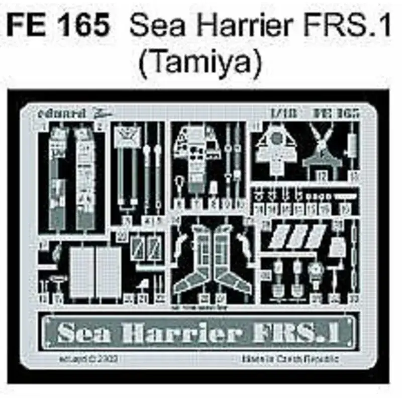 BAe Sea Harrier FRS.I (toebehoren voor modelbouwsets van Tamiya) This Zoom set is a simplified version of the standard sets and Lage Prijs