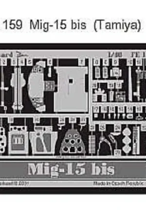 Meest Verkocht Mikoyan MiG-15 bis (toebehoren voor modelbouwsets van Tamiya) This Zoom set is a simplified version of the standard sets and onl
