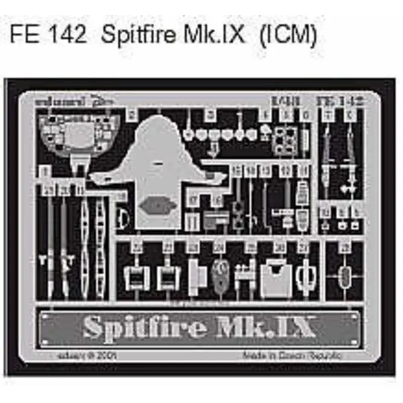 Flitsaanbieding Supermarine Spitfire Mk.IX (toebehoren voor modelbouwsets van ICM) This Zoom set is a simplified version of the standard sets an