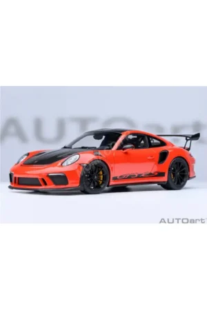 Porsche 911 (991.2) gt3 rs weissach package orange Miniatuur Laatste Versie