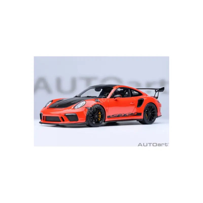 Porsche 911 (991.2) gt3 rs weissach package orange Miniatuur Laatste Versie