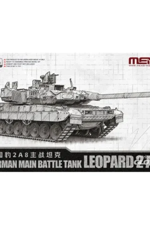 German Main Battle Tank Leopard 2 A8 Schaalmodel Meest Verkocht