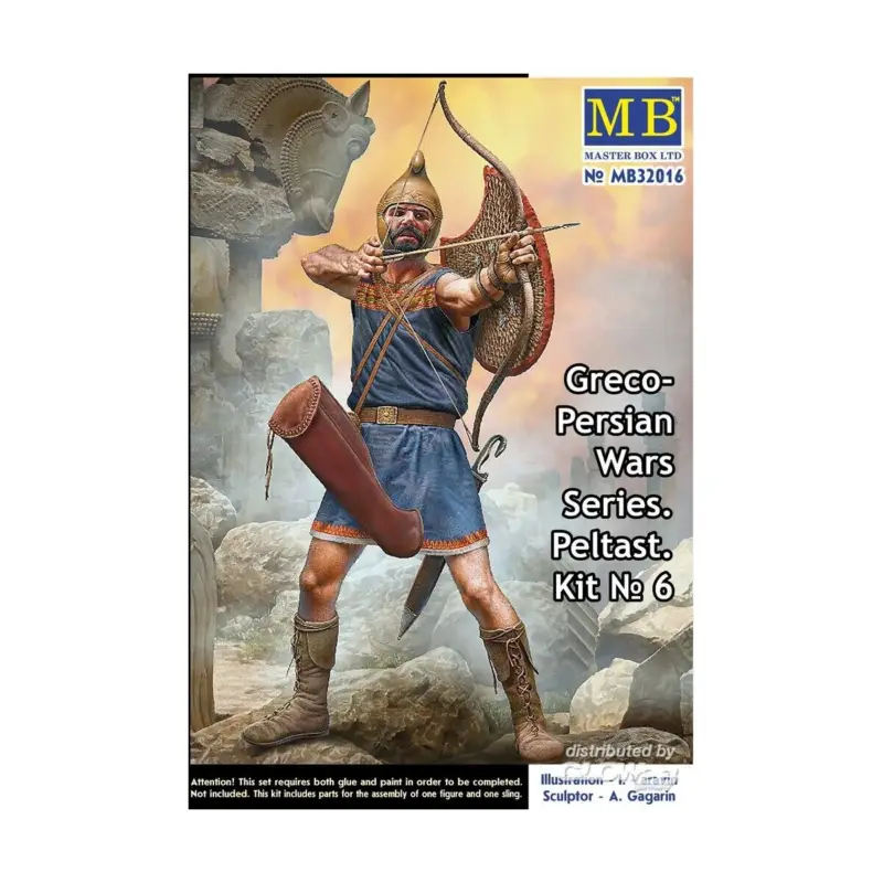 Greco-Persian Wars Series. Peltast. Kit No. 6 Figuren Nu Kopen