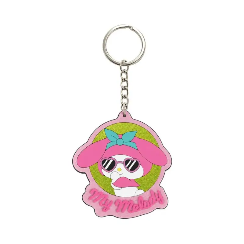 Sanrio My Melody rubber keychain 7 cm Direct Beschikbaar