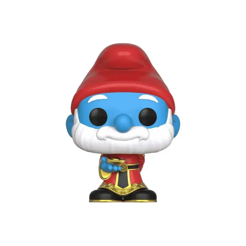 The Smurfs POP! Vinyl Figure Papa Smurf Exclusive Edition 9 cm Pop figur Koop Vandaag