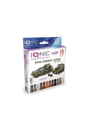 IONIC WWII German Tanks 1939 -1942 Acrylverf Gratis Retour