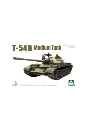 Hoge Kwaliteit T-54B Medium Tank 1:72 Schaalmodel