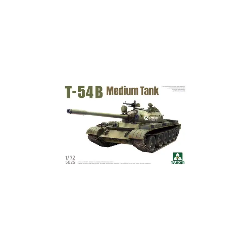 Hoge Kwaliteit T-54B Medium Tank 1:72 Schaalmodel