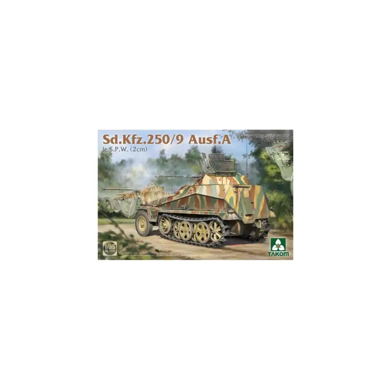 Sd.Kfz. 250/9 Ausf. A Ie. S.P.W (2cm) Schaalmodel Favoriet