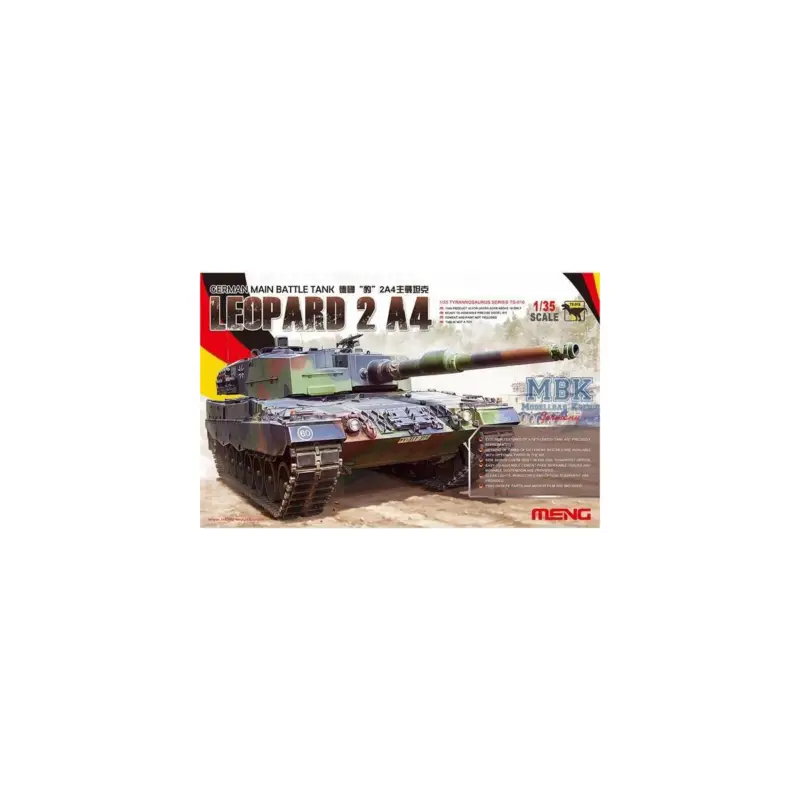 Leopard 2 A4 Schaalmodel Betaalbaar