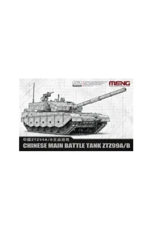 Bestseller Chinese Main Battle Tank ZTZ99A/B Schaalmodel