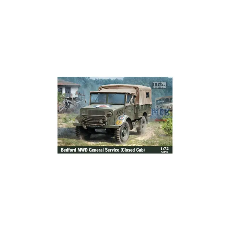 Bedford MWD General Serv. (closed cab, late prod.) Schaalmodel Voordeelprijs